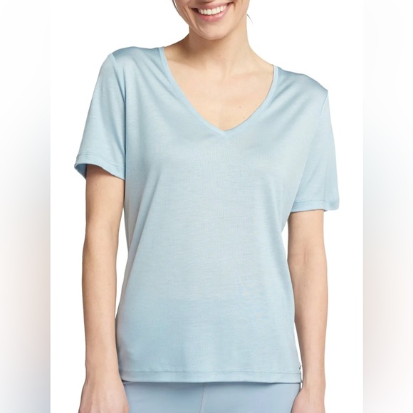 New Lune Top- Size L- color: blue - Picture 4 of 5